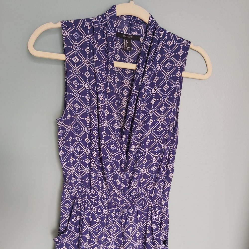 Batik playsuit, size small